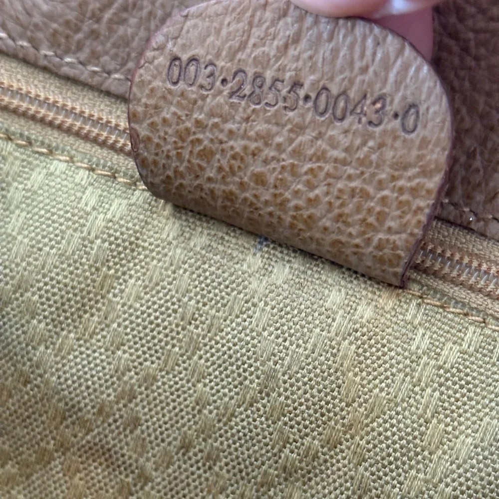Gucci backpack suede leather, vintage